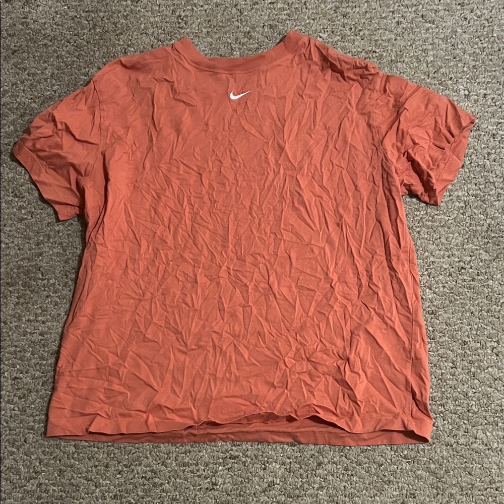 Nike Women's Short Sleeve Tee in Orange